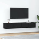 Tv-Kasten 80X31X25,5 Cm Spaanplaat Kleurig