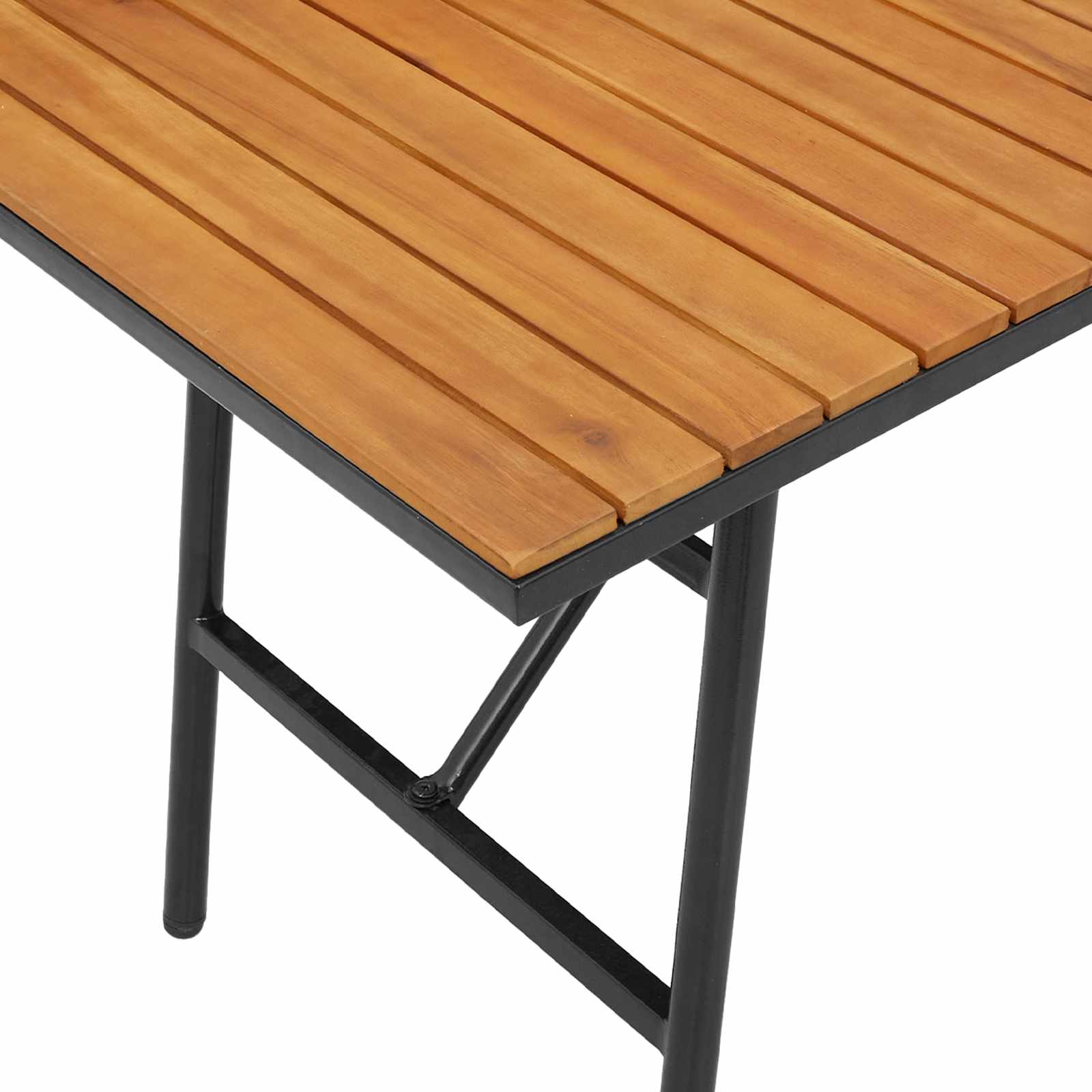 Eettafel Bruin 110 X 55 X 61,5 Cm Massief Acaciahout