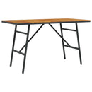 Eettafel Bruin 110 X 55 X 61,5 Cm Massief Acaciahout