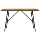 Eettafel Bruin 110 X 55 X 61,5 Cm Massief Acaciahout