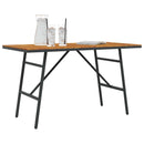 Eettafel Bruin 110 X 55 X 61,5 Cm Massief Acaciahout