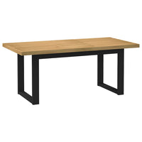 Eettafel Noain E Poten 180X90X75 Cm Massief Grenenhout Naturel
