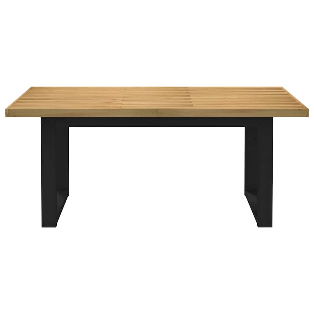 Eettafel Noain E Poten 180X90X75 Cm Massief Grenenhout Naturel