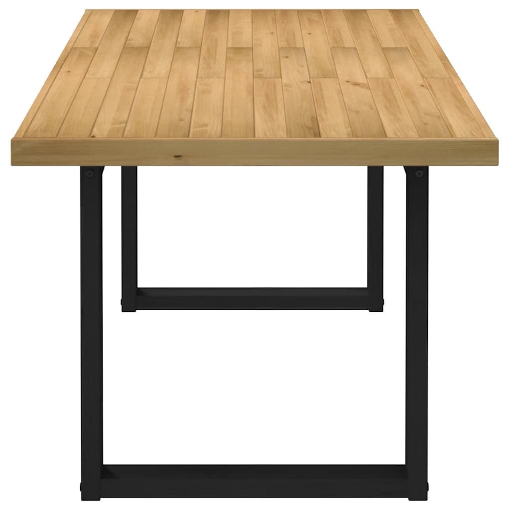 Eettafel Noain E Poten 180X90X75 Cm Massief Grenenhout Naturel