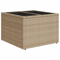 1 Tuinset Met Kussens Poly Rattan