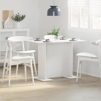 Eettafel 110X60X75 Cm Bewerkt Hout