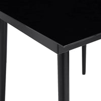 5-Delige Tuinset Met Kussens Poly Rattan Glas