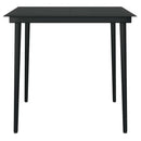 5-Delige Tuinset Met Kussens Poly Rattan Glas