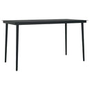 5-Delige Tuinset Met Kussens Poly Rattan Glas