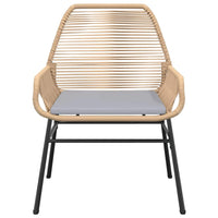 7-Delige Tuinset Met Kussens Poly Rattan Glas