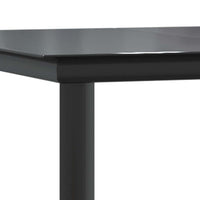 9-Delige Tuinset Met Kussens Poly Rattan Glas