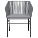5-Delige Tuinset Met Kussens Poly Rattan Glas