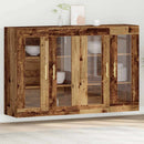 Wandgemonteerde Kasten 2 Pcs Artisan Eik En Zwart