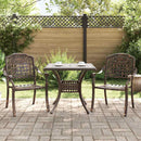 Tuinset 3 Pcs Gegoten Aluminium