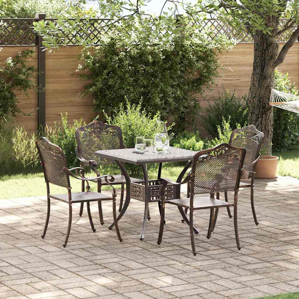 Tuinset 3 Pcs Gegoten Aluminium