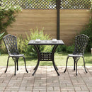 Tuinset 3 Pcs Gegoten Aluminium