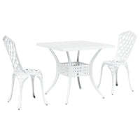 Tuinset 3 Pcs Gegoten Aluminium