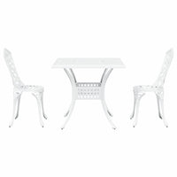 Tuinset 3 Pcs Gegoten Aluminium
