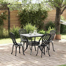 Tuinset 3 Pcs Gegoten Aluminium