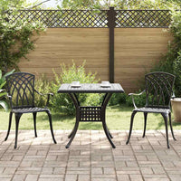 Tuinset 3 Pcs Gegoten Aluminium