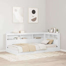 Boekenkast Bed Met Opslag Bewerkt Hout
