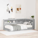 Boekenkast Bed Met Opslag Bewerkt Hout