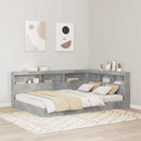 Boekenkast Bed Met Opslag Bewerkt Hout