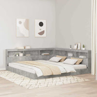 Boekenkast Bed Met Opslag Bewerkt Hout