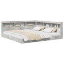 Boekenkast Bed Met Opslag Bewerkt Hout
