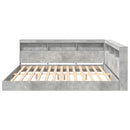 Boekenkast Bed Met Opslag Bewerkt Hout