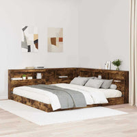 Boekenkast Bed Met Opslag Bewerkt Hout