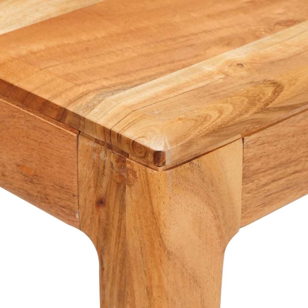 Eettafel Bruin Massief Acaciahout