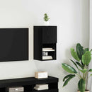Wandgemonteerde Tv-Kasten 2 Pcs
