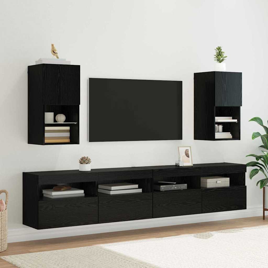 Wandgemonteerde Tv-Kasten 2 Pcs