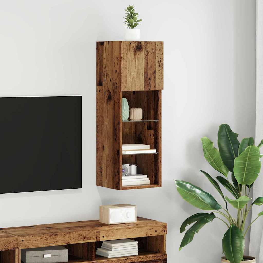 Wandgemonteerde Tv-Kasten 2 Pcs