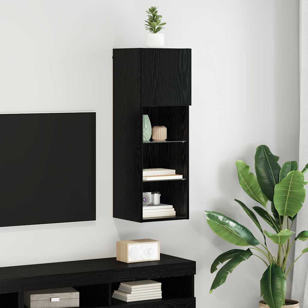 Wandgemonteerde Tv-Kasten 2 Pcs