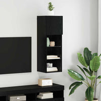 Wandgemonteerde Tv-Kasten 2 Pcs