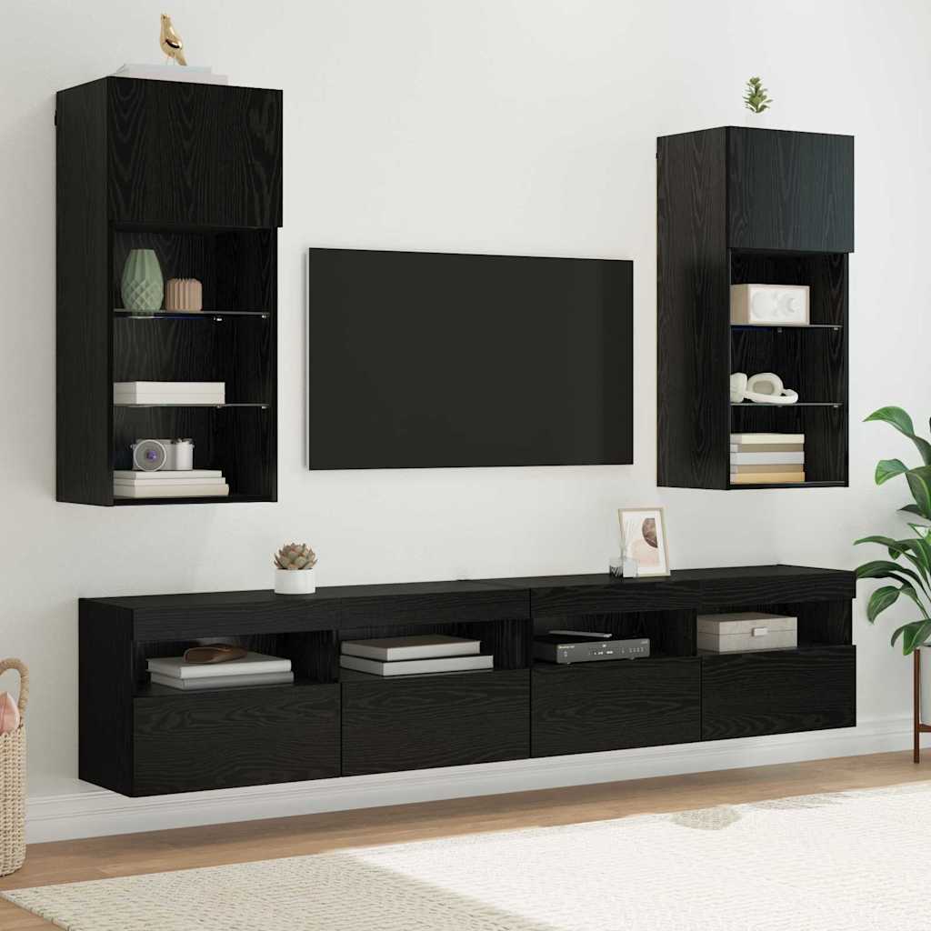 Wandgemonteerde Tv-Kasten 2 Pcs