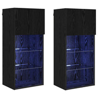Wandgemonteerde Tv-Kasten 2 Pcs
