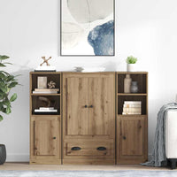Hoge Kasten Bewerkt Hout