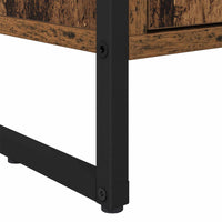 Hoge Kasten Bewerkt Hout