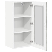 Wand Glas Kasten Porto 2 Pcs Beton Grijs Betongrijs