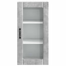 Wand Glas Kasten Porto 2 Pcs Beton Grijs Betongrijs