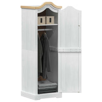 Kasten Met Plank 55 X 52 X 170 Cm Massief Grenenhout
