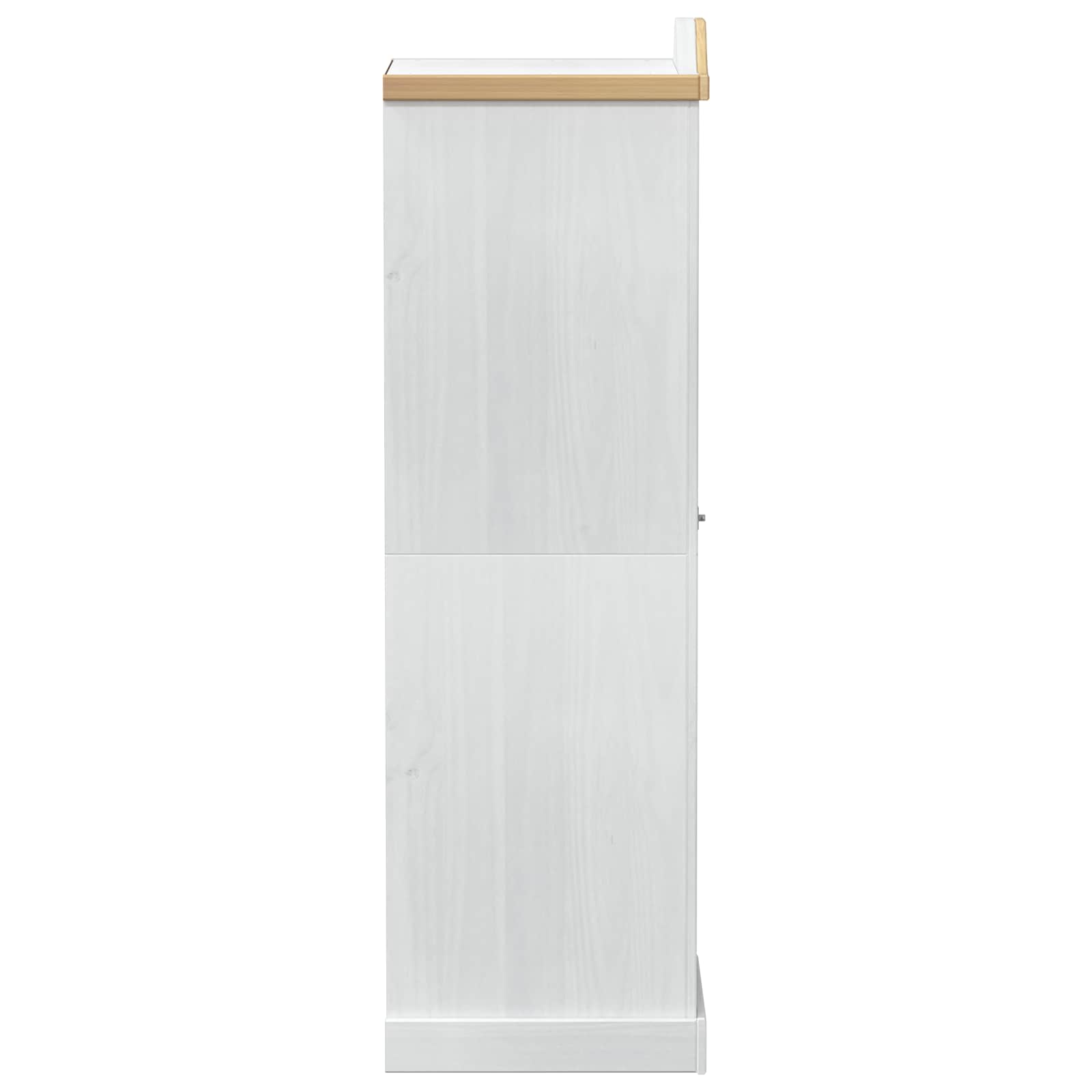 Kasten Met Plank 55 X 52 X 170 Cm Massief Grenenhout