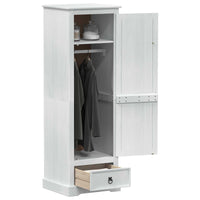 Kasten Met Lade 55 X 50 X 170 Cm Massief Grenenhout