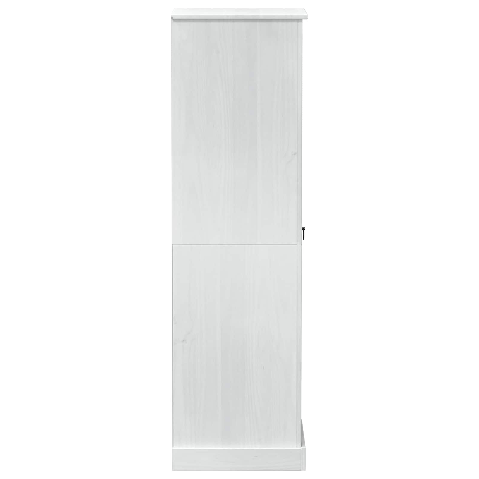 Kasten Met Lade 55 X 50 X 170 Cm Massief Grenenhout