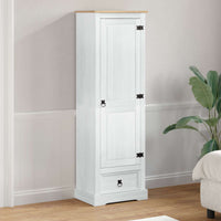 Kasten Met Lade 55 X 38 X 170 Cm Massief Grenenhout
