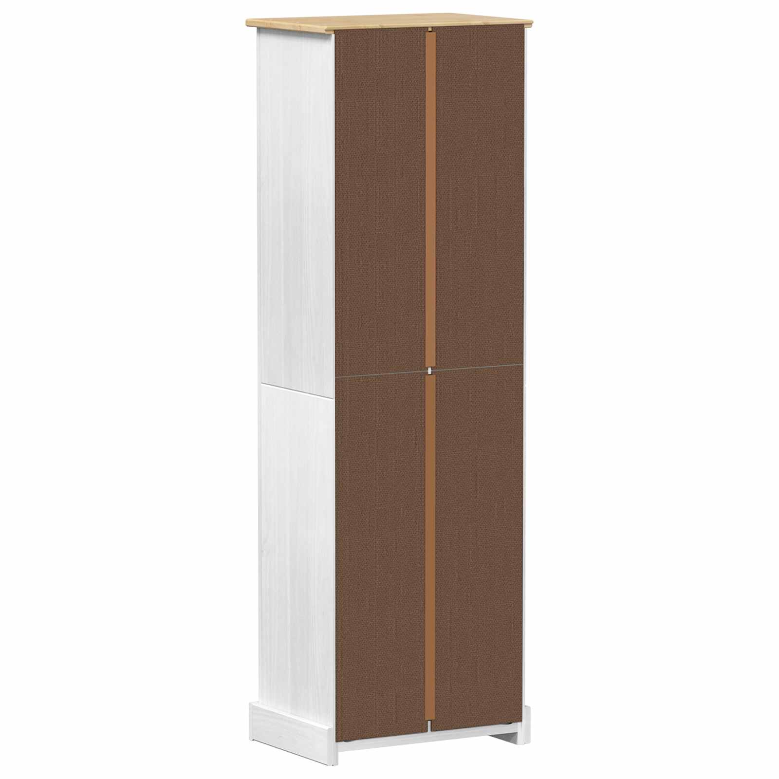 Kasten Met Lade 55 X 38 X 170 Cm Massief Grenenhout