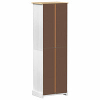Kasten Met Lade 55 X 38 X 170 Cm Massief Grenenhout